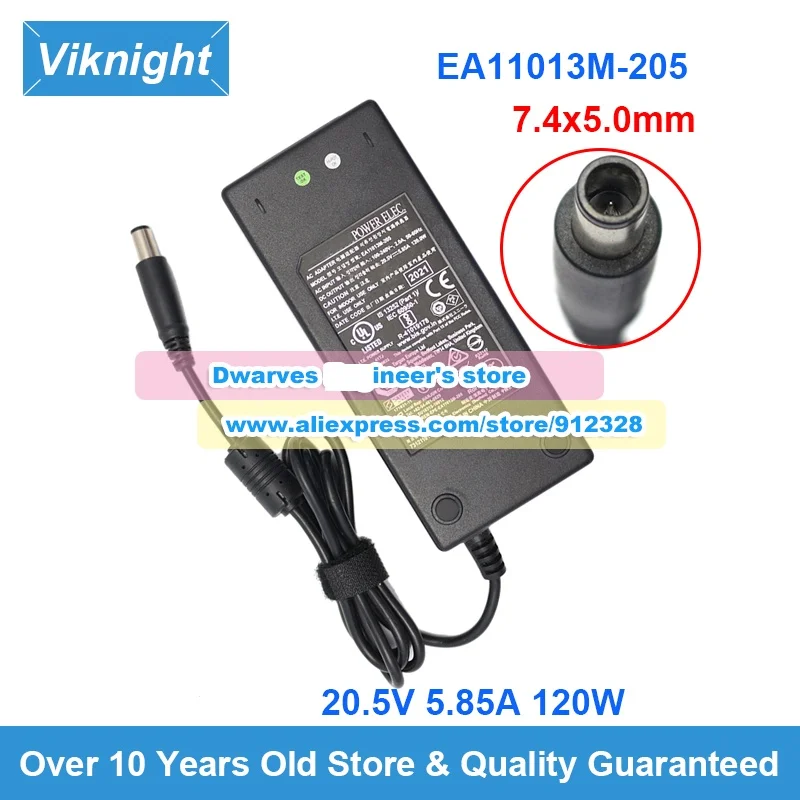 

Зарядное устройство EA11013M-205 (адаптер переменного тока) 20.5В 5.85А 120Вт для док-станции M1 Targus Dock 180euz