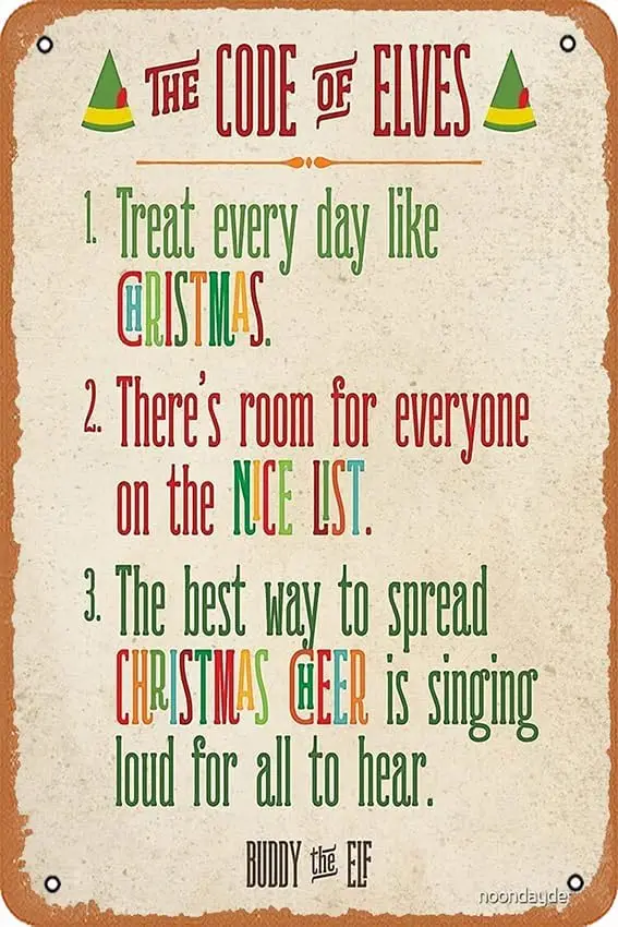 Buddy The Elf! The Code of Elves Poster 12