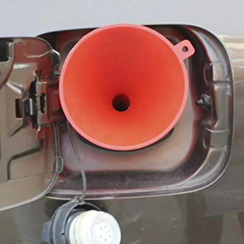 4Pcs Small Car Refueling Funnel Gasoline Engine Oil Additive Motorcycle Farm Machine Use Convenient Anti-leakage Dropshipping