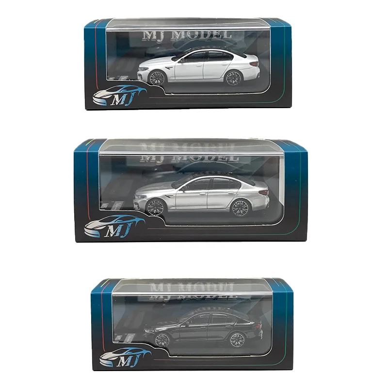 

Коллекционная модель автомобиля MJ 1:64 M5 F90 седан из сплава, классический сувенир для взрослых, статическая модель для демонстрации