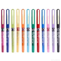 7pcs Precise Roller ball Pens,0.28/0.38/0.5mm Extra Fine Nib Liquid Ink Ballpoint Pen,for Writing School Office Stationary