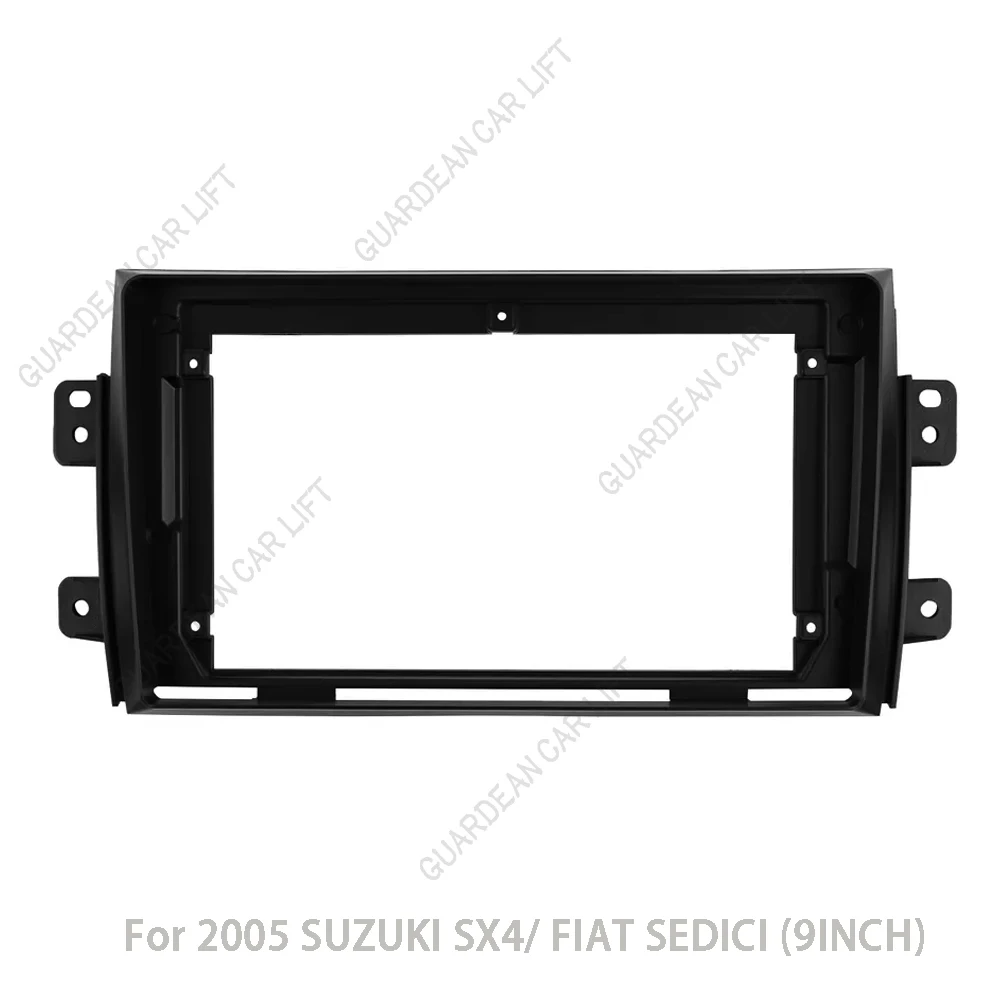 For SuZuKi SX4 2006-2014/ FIAT SEDICI (9INCH) Car Radio Fascias Android GPS MP5 Stereo Player 2 Din Head Unit Panel Dash Frame