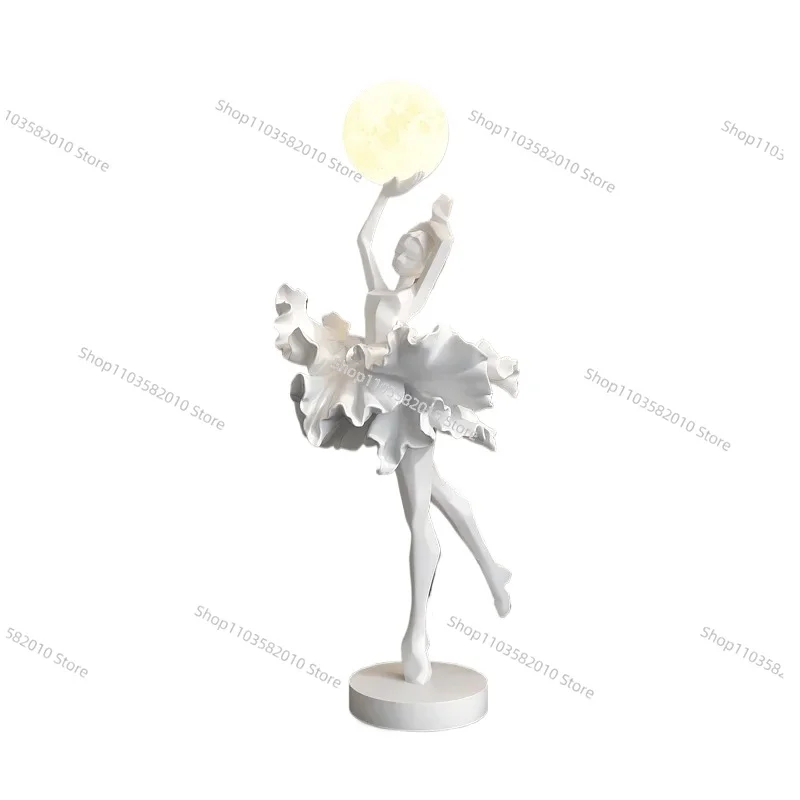 

Итальянская абстрактная скульптура торшер балетка девушка искусство орнамент вестибюль отеля салон красоты украшение входа