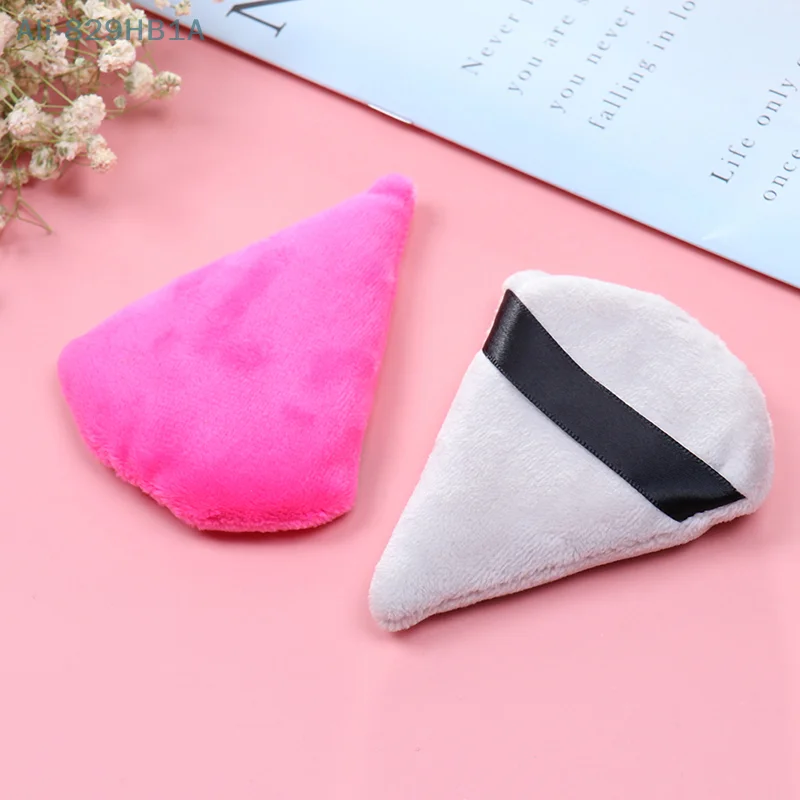 Dreieck Samt Kosmetik Puff Mini Beauty Schwamm nasse Foundation Make-up Puff Tool