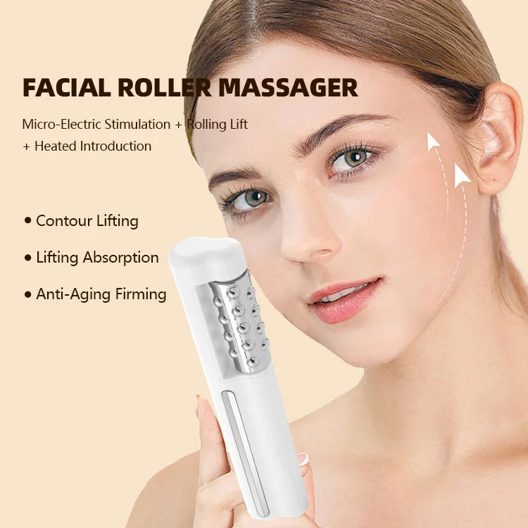 Skin Firming Anti-Aging handheld Roller Heated Beauty Personal Care machine