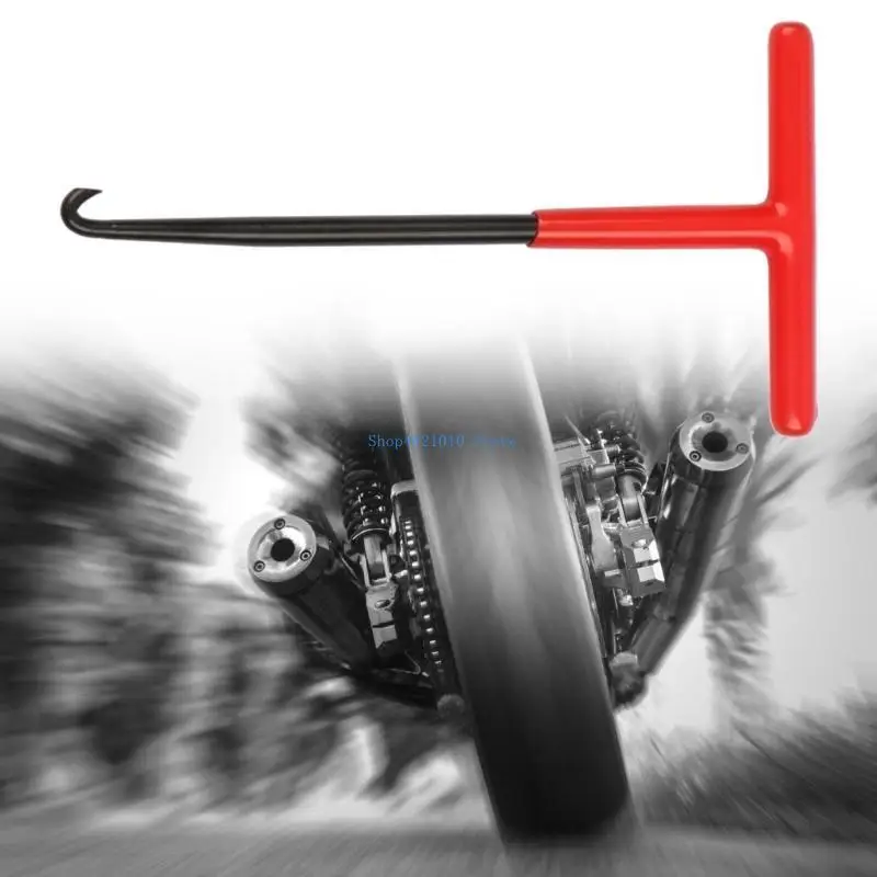 T3lf suporte escape aço inoxidável para motocicleta, ferramenta extrator gancho motocross, dirt bike, para