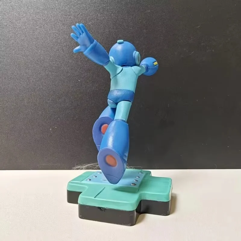 Figuras de Anime de Rockman, Mega Man, Adorno de Escritorio, Modelo de Decoración para Caja de Ordenador, Juguete Coleccionable para Niños, Regalo Festivo