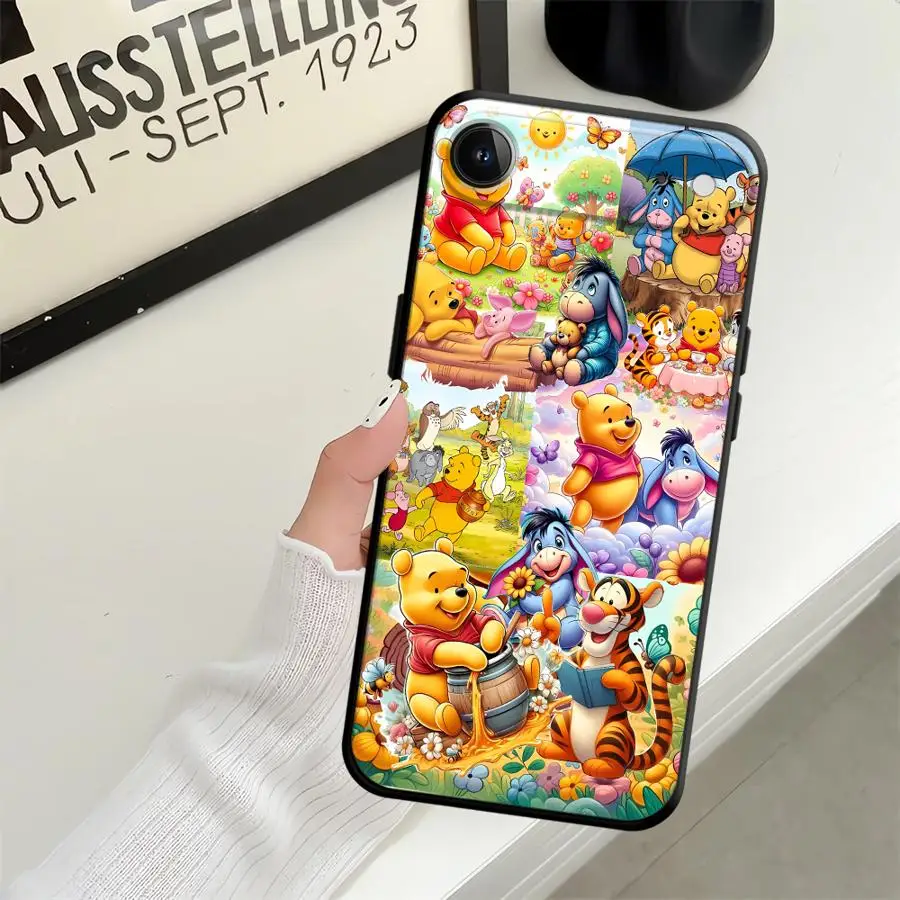 Soft Back Phone Cover Case for iPhone 13 Mini 12 17Air SE 17 16 Pro Max 11 14 15 Plus X XS XR 7 8 Disney Winnie The Poodle