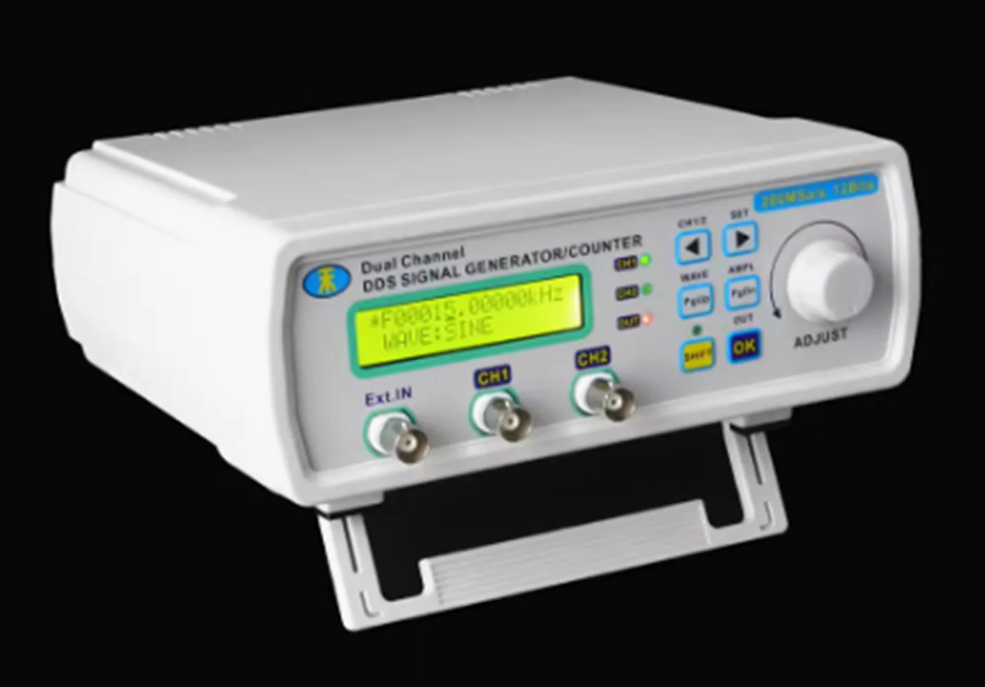 Imagem -05 - Totalmente Cnc Dds Dual Channel Function Gerador de Fonte de Sinal Arbitrário Contagem de Freqüência Mhs5200a