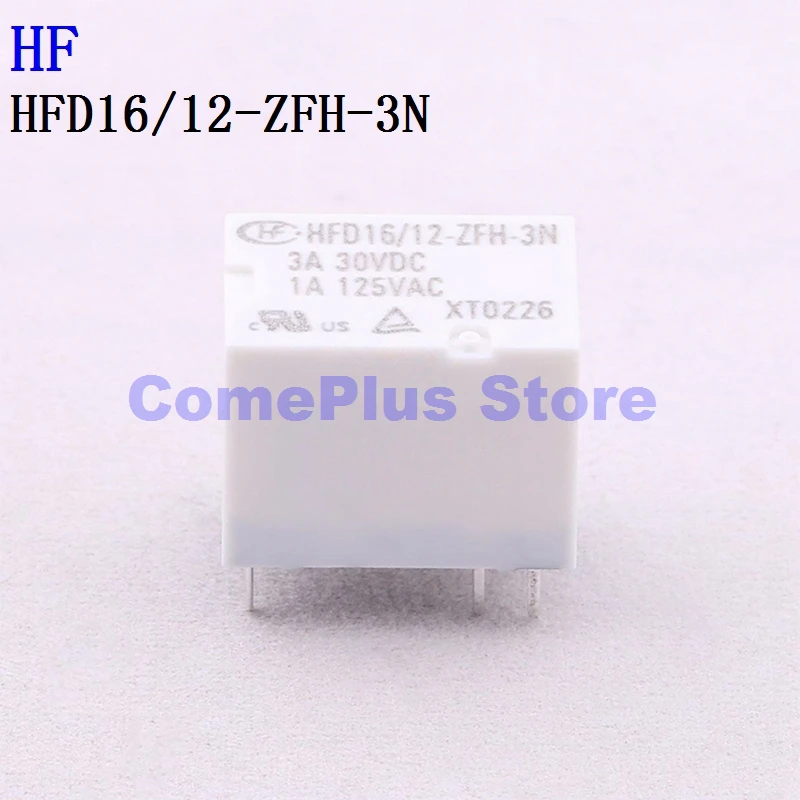 5PCS HFD16/12-ZFH-3N  HFD16-24-ZFH-3N 5V 12V 24V HF Power Relays