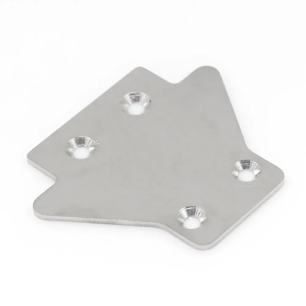 3pcs Metal Stainless Steel Chassis Armor Protection Protector Skid Plate for Arrma Kraton EXB 1/8 RC Car Upgrade Parts