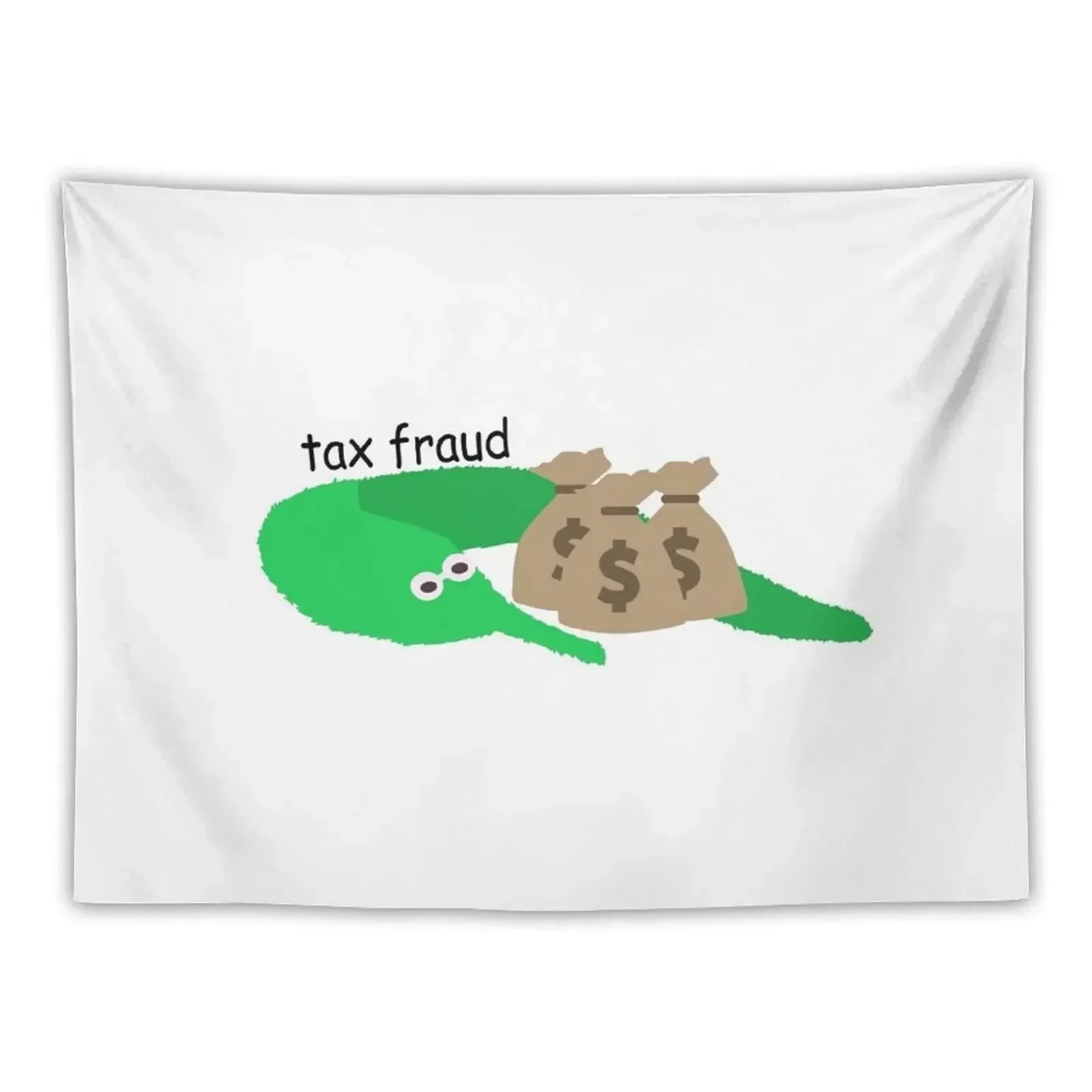 Tax Fraud Worm On A String Tapestry Decorative Wall Room Decor For Girls Tapete For The Wall Tapestry