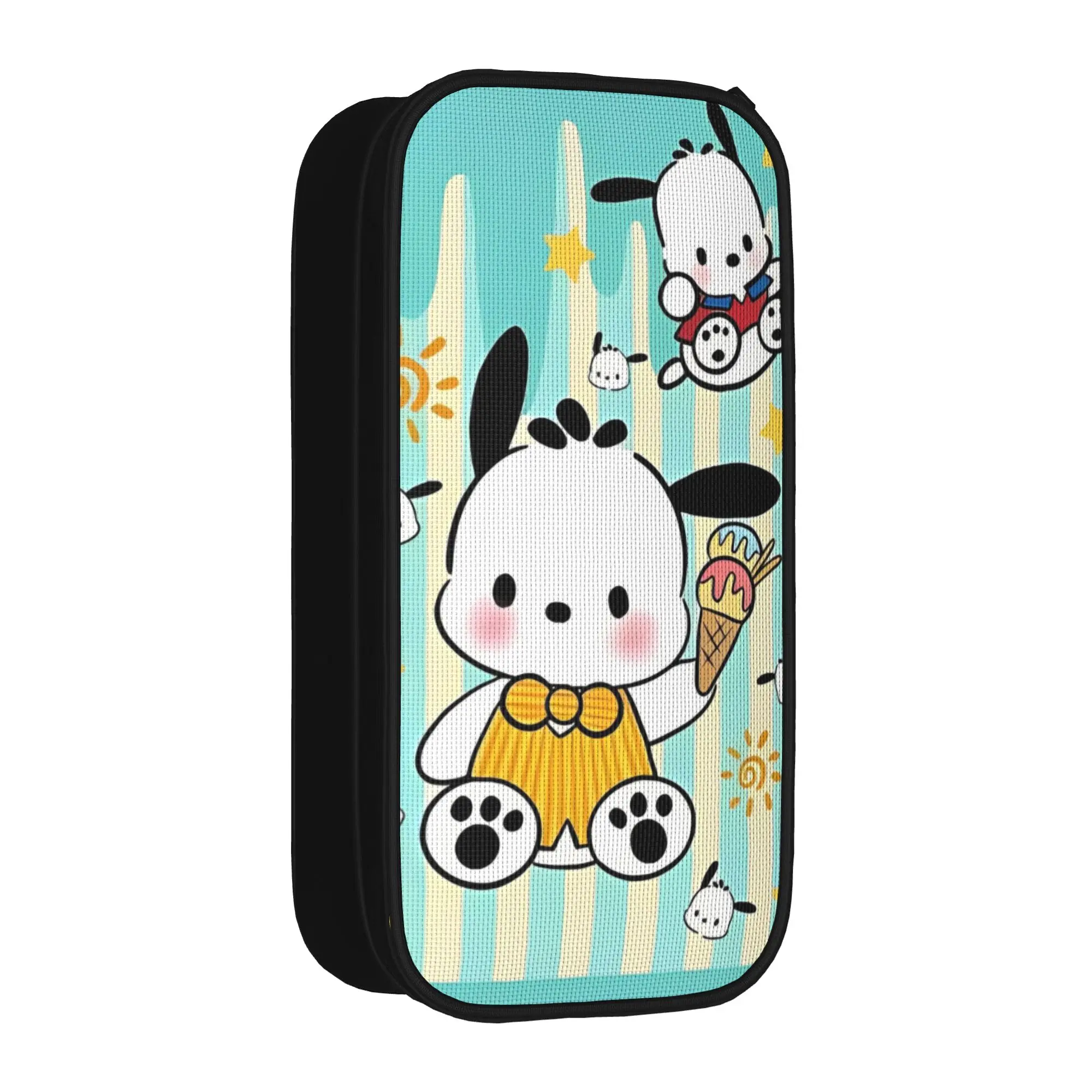 

Cute Pochacco Cute Pencil Cases Pencil Pouch Pen for Girl Boy Large Storage Bag Office Gifts Stationery