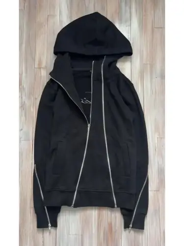 Imagen 2 del producto Sudadera con Capucha Unisex Estilo Y2K Retro 2026, Color Sólido, Cierre de Cremallera, Estilo Americano, Gótico Oscuro, Holgada, Versátil, Ropa Urbana