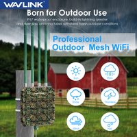 WAVLINK WiFi Outdoor Access Point Dual Band 2.4G+5G Long Range Signal Booster AC300/1200/AX1800/3000 With PoE IP67 Weatherproof