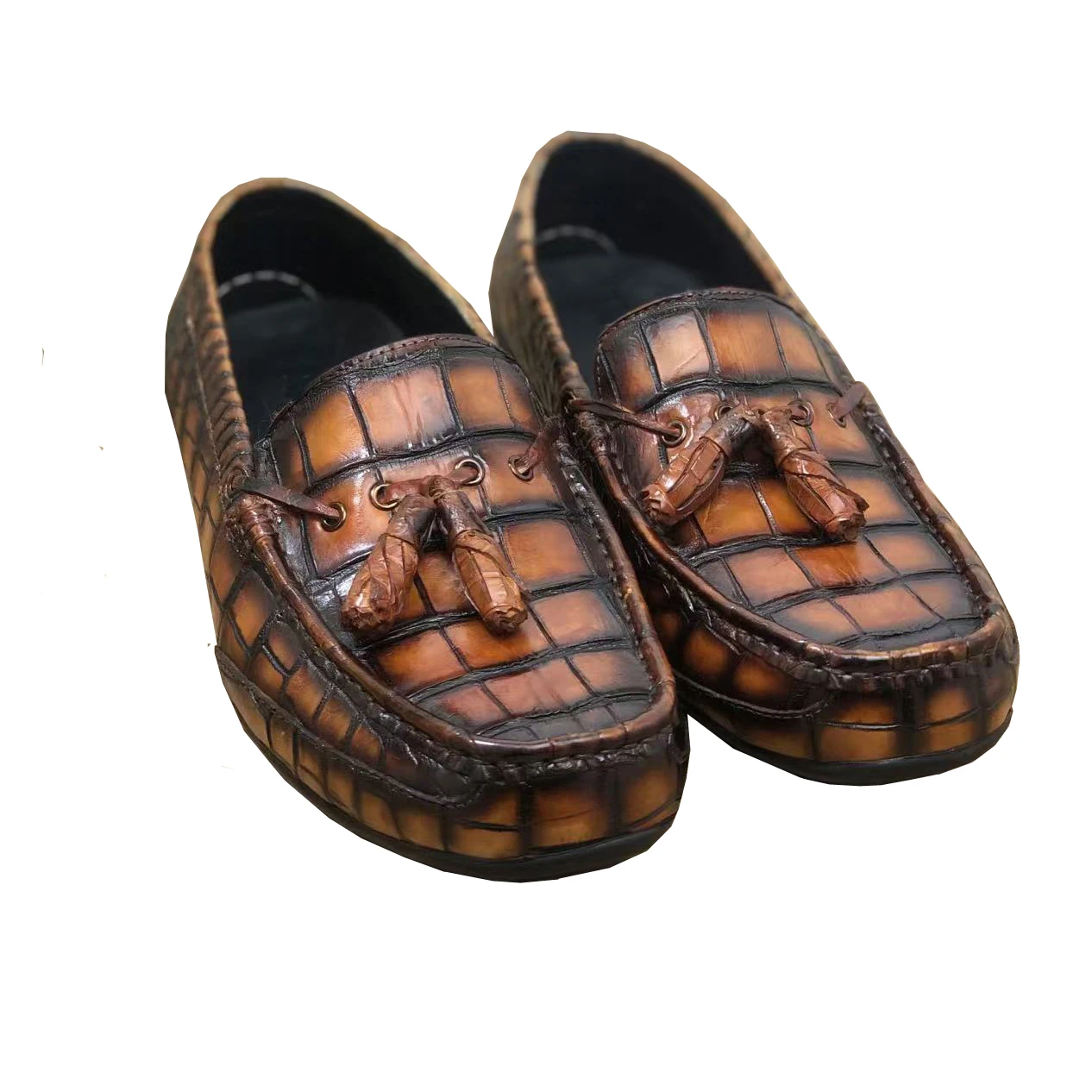 

Новые мужские повседневные туфли Yinshang, мужские туфли под крокодиловую кожу, удобная обувь для мужчин, повседневная обувь.