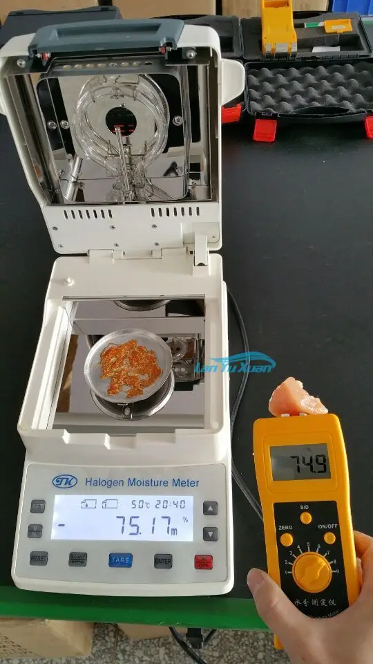 Portable DM300R 0-85% Water Injection Meat Moisture Analyzer, Pork  Meter,   Detector 10 -85% High