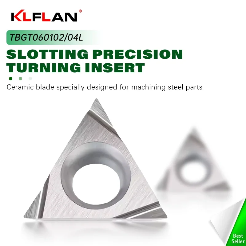 

Small Hole Diameter Finish Turning Ceramic Inserts TBGT060104L TBGT060102R CNC Boring Inserts For Machining Steel And Cast Iron