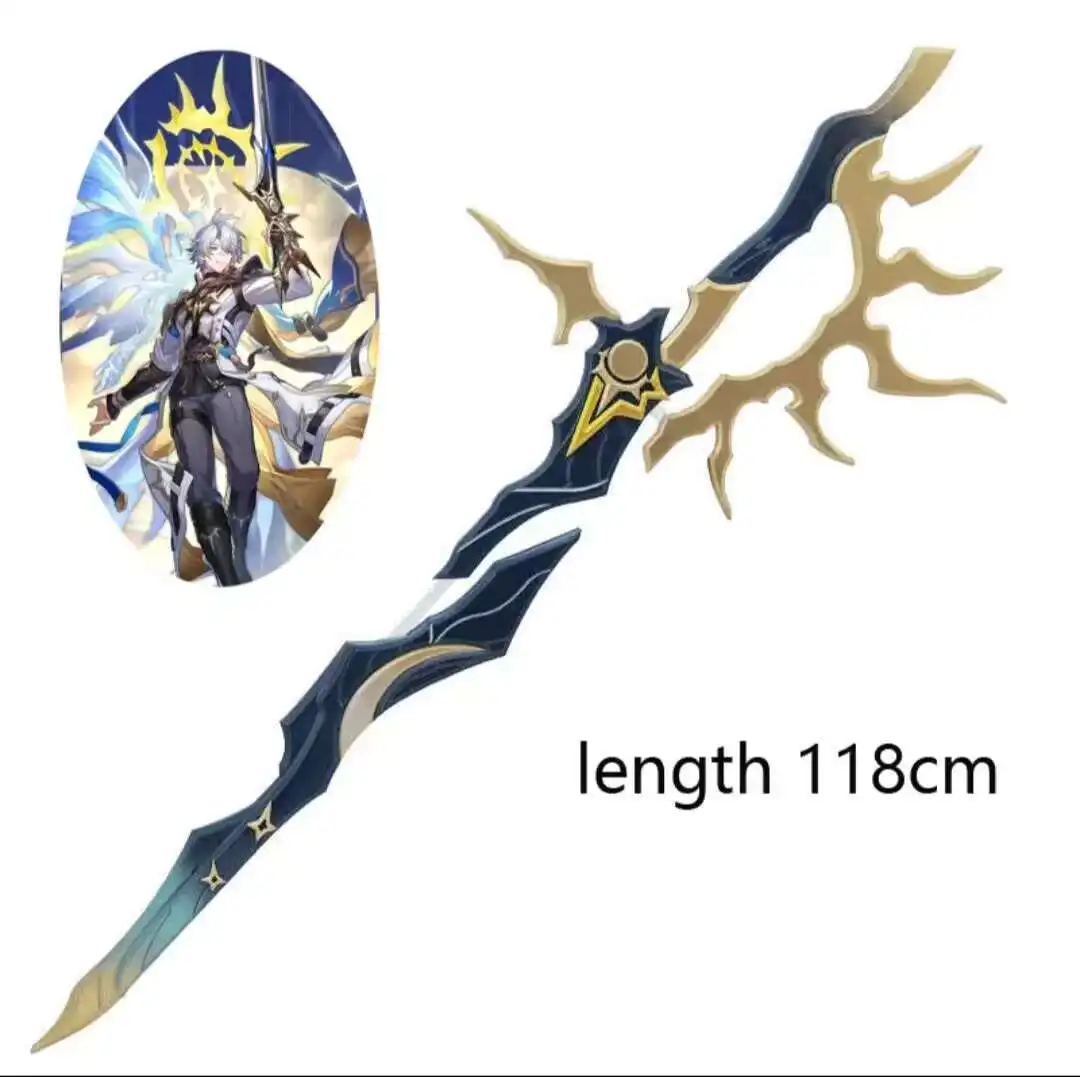 Flame Reaver Phainon Sword Weapons Game Honkai Star Rail Cosplay Props Halloween Christmas Fancy Party Costume Accessories