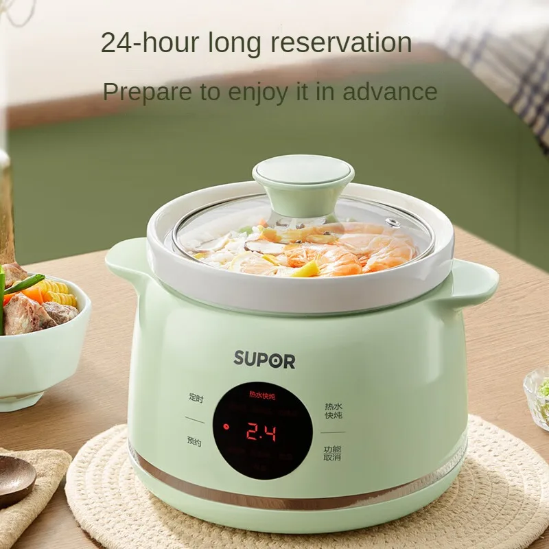 

SUPOR 1.5L Electric Stewpot Multi-Function Cookware for Soup Stew and Bird's Nest 220V