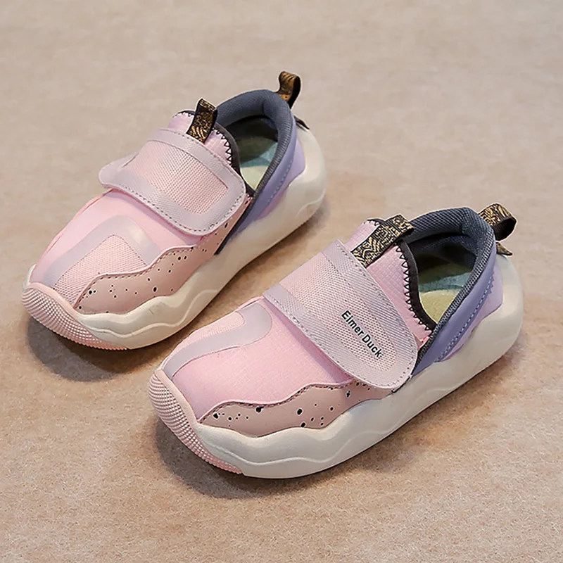 

Autumn Sport Shoes For Children Trend Fashion Teenager Kid's Sneakers Soft-soled Anti-slippery Girl's Sneakers Running Shoes