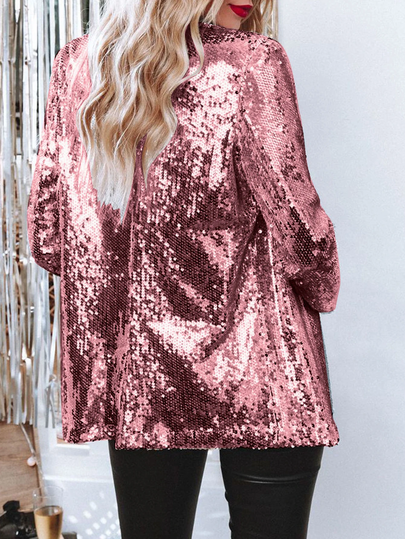 Casual Long Sleeve Straight Tube Armored Suit Body-Fitting Style No Decoration Women's Top Wear Fashion Clothing