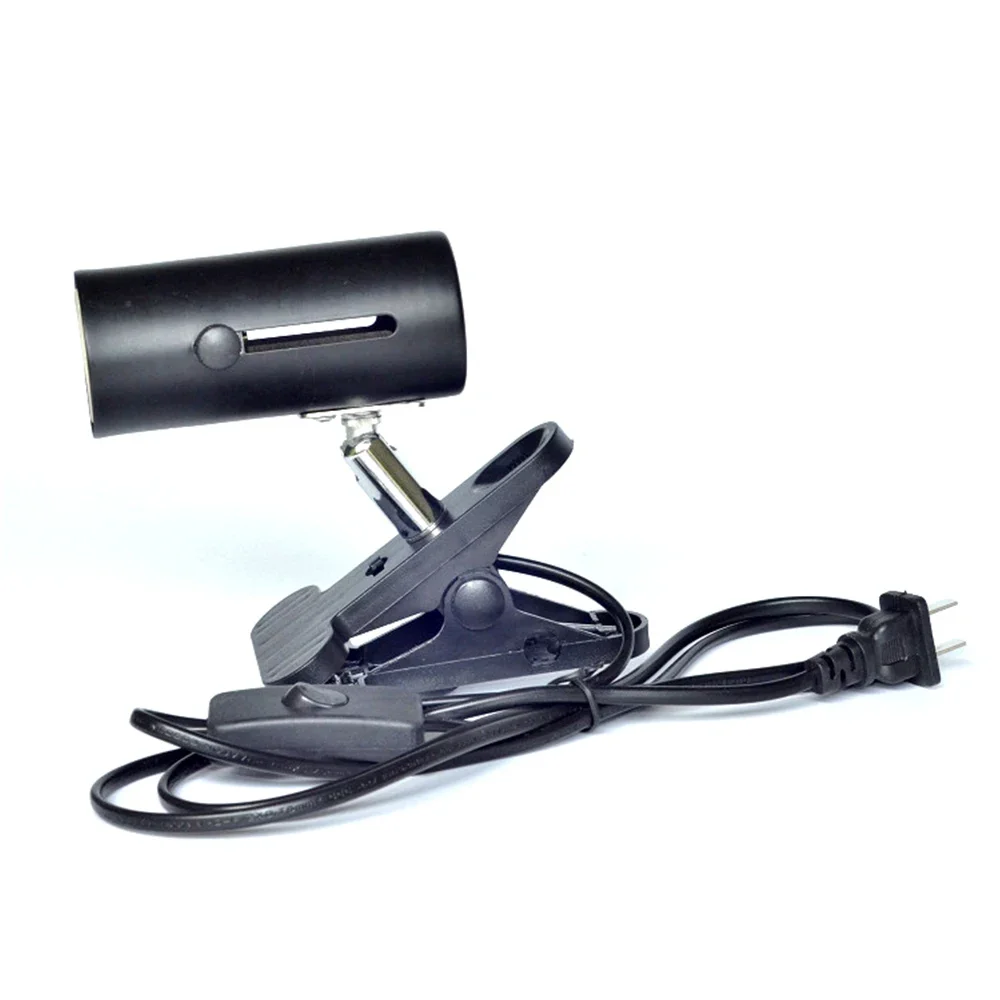 Portalámparas con Clip E27 con interruptor, lámpara LED para plantas, vitrina de belleza, Bombilla de incubadora de Acuario, luz infrarroja de