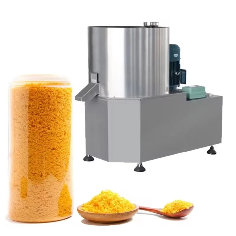 Breadcrumb Production Line Automatic Panko Maker Extruder Mixer Pasteurizer for Grain Food Processing Custom