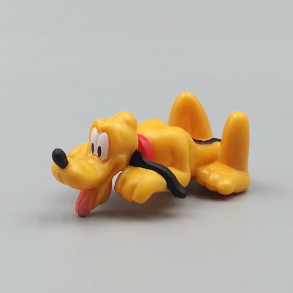 ディズニークリスマスミッキーマウスアニメ人形アクションフィギュアミニフィギュア子供のおもちゃグッズモデル子供のためのギフト