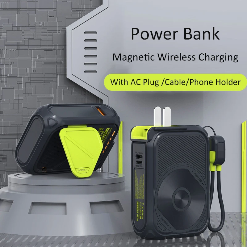 

Magnetic Power Bank 20000mAh PD22.5W Portable Charger Wireless External Battery for iPhone 16 15 14 13 Samsung Xiaomi Powerbank