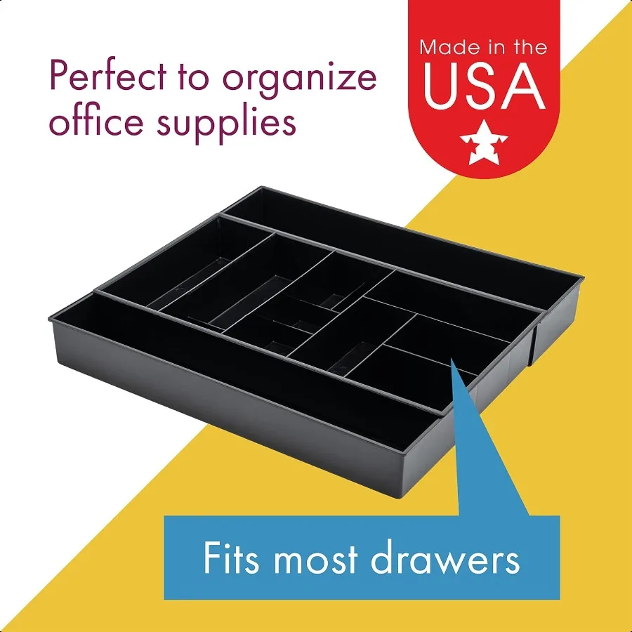 Dial Industries Расширяемый офисный ящик, органайзер, лоток для хранения