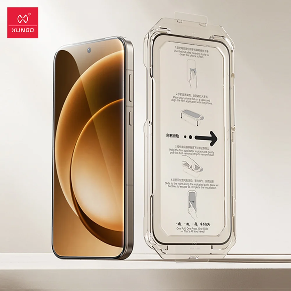 

Xundd Screen Protector For OnePlus 15 1+15 Tempered Glass Easy Installation Dust Free Installation HD/Privacy 2.5D