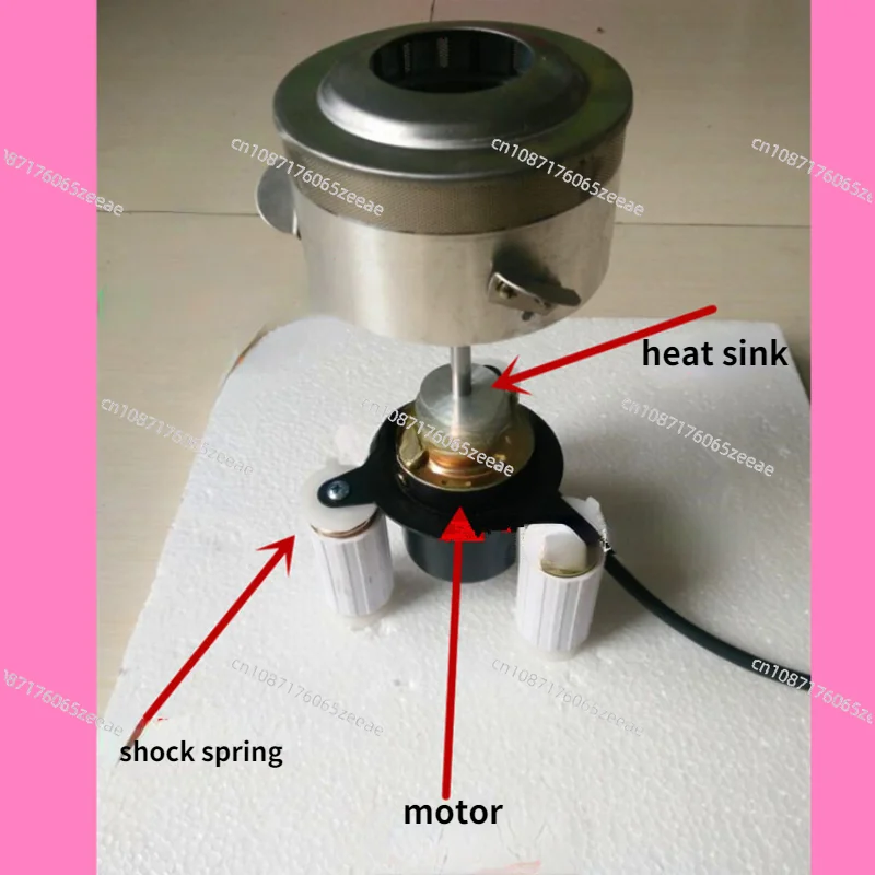 Motor fancy cotton candy machine with a set of sugar boiler head accessories Sugar melting accessories 12V