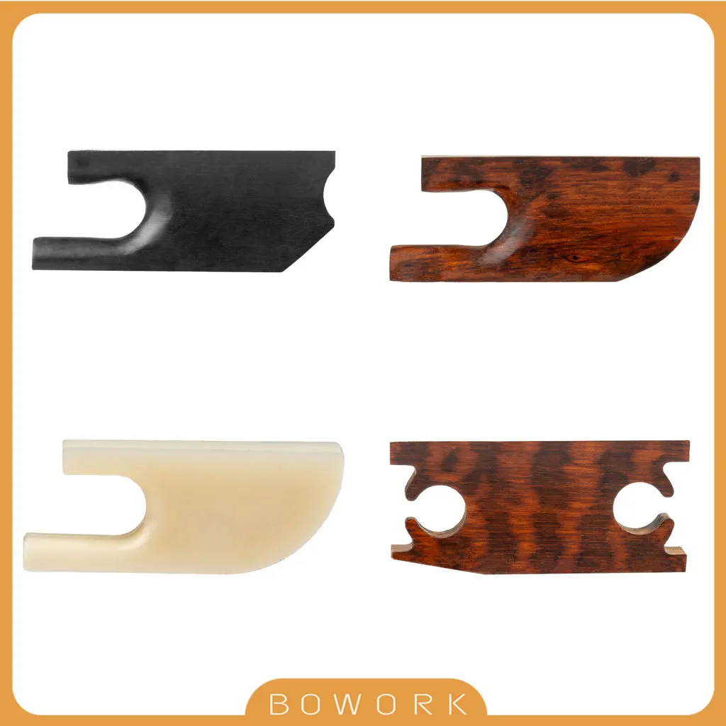 

BOWORK Assorted Snakewood Frog Ebony Violin Bow Frog Baroque Fiddle Bow Parts Violinist Violino Bow Luthier Supplies Accessories