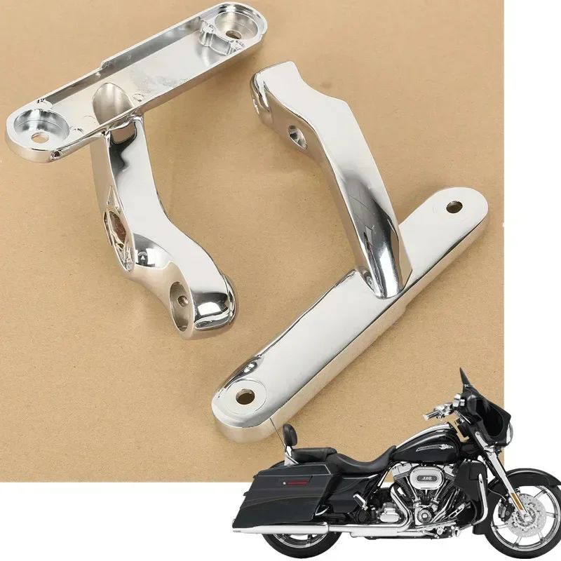 

For Harley Street Glide FLHX Frame Parts Street Glide FLHXSE3 2009-2016 Motorbike Acsessories Auxiliary Lighting Brackets