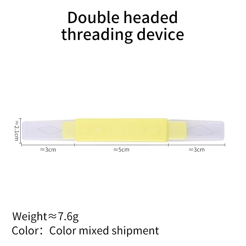 1PC dual head threading and stripping machine with protective cover, portable threading and threading machine for household use