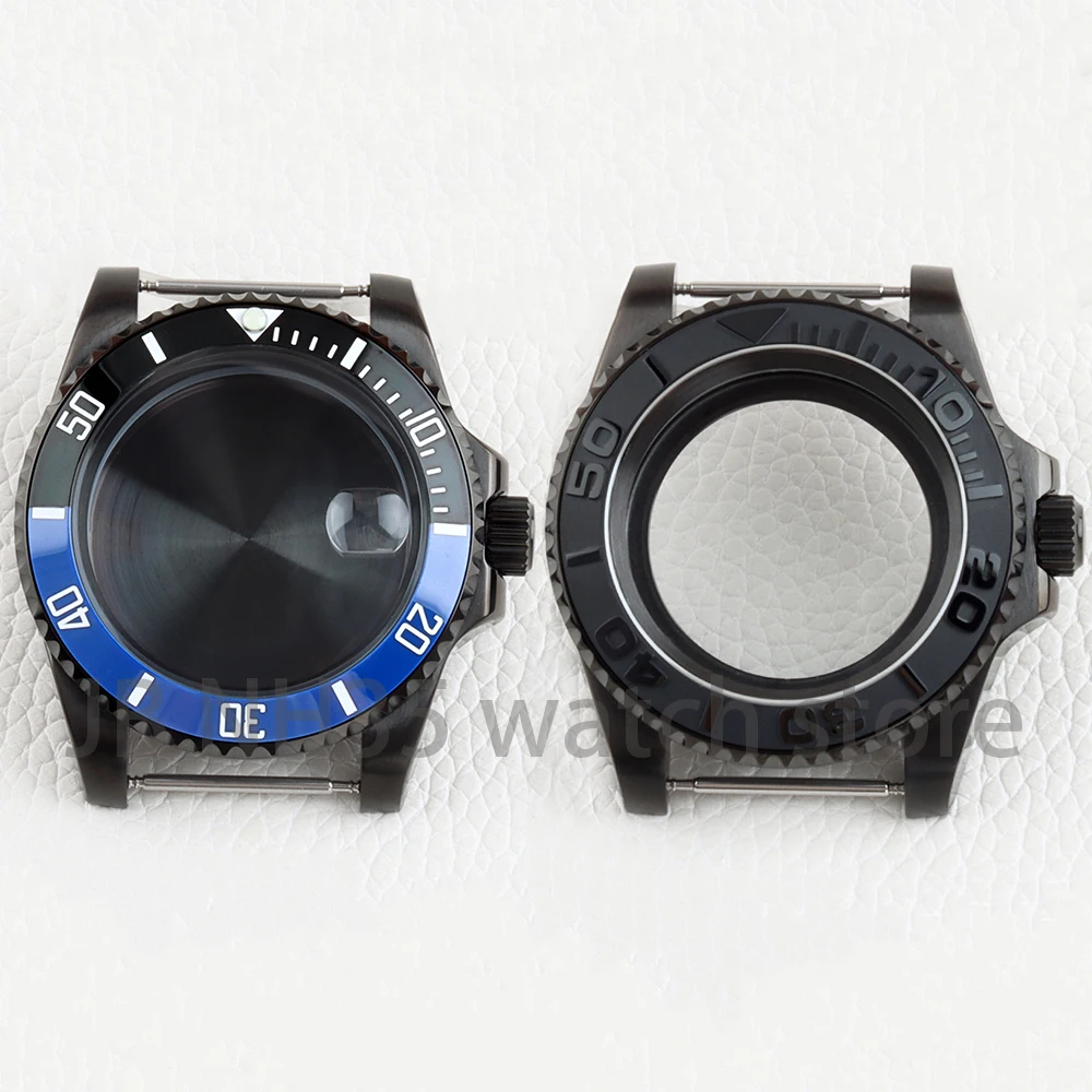 

Black NH35 Watch Case 40mm 316L Stainless Steel Waterproof for Yacht-Master SUB GMT NH34 NH35 NH36 NH38 Movement 28.5mm Dial