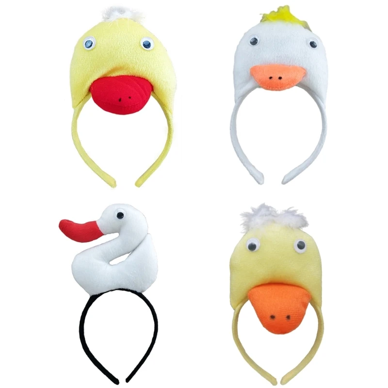 Delightful Duck Hair Accessory Soft and Flexible Perfect for Festivals