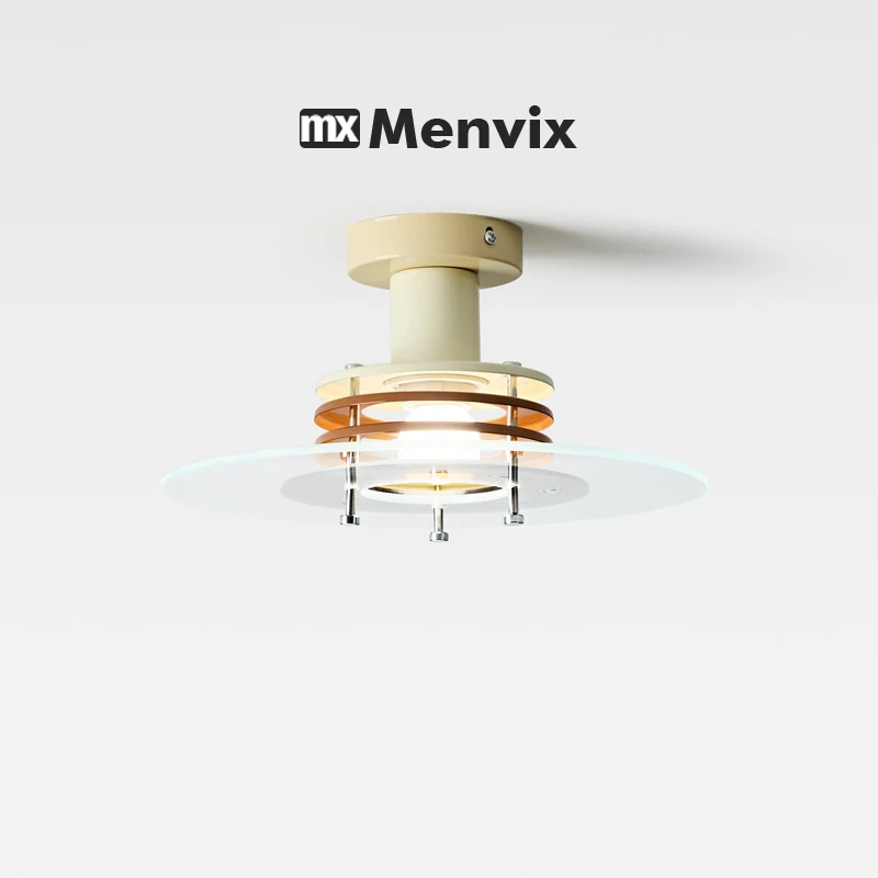 

Nordic Glass Ceiling Light Light Source Vintage Wall Lamp Home Decor For Entryway Hallway Aisle Living Room Bedroom Fixtures