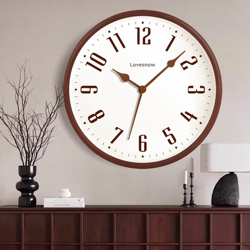 Medieval Style Home Decoration Wall Clock Silent Creative Living Room Office Modern Simple Clock