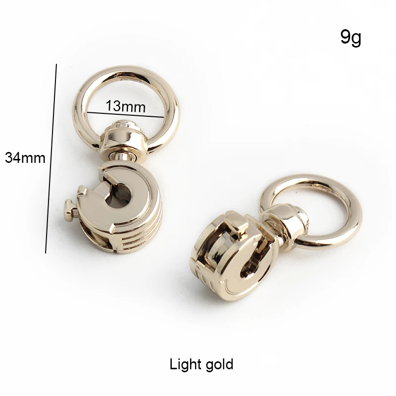 21x13MM,34x13MM Spring Metal Cap Swivel Lobster For Bags Strap Stopper Cord Buckle Snap Hook Keychain Carabiner Hook Accessories