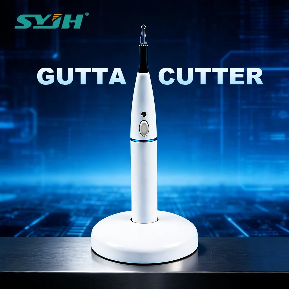 With 1 Box Gutta Percha Points Dental Gutta Percha Cutting 4 Tips Tooth Wireless Charging Socket Heating System Dentist Tools