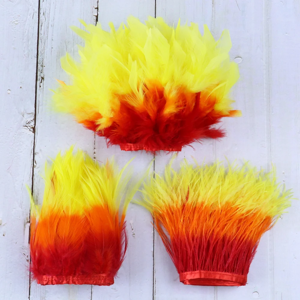 

3color Ostrich Pheasant Feather Turkey Plume Trim Fringe 1m Lovely Soft Chicken Ribbon for Sewing Party Skirt Decor Accessory
