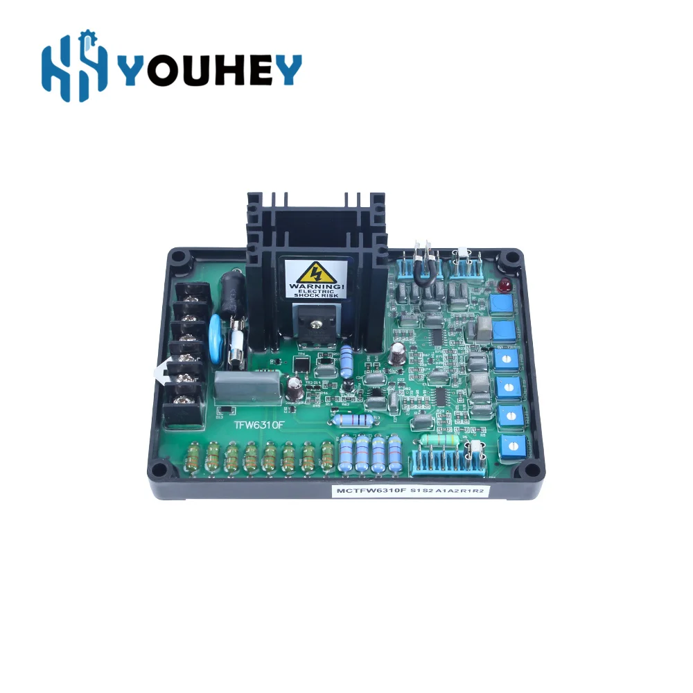 MCTFW6310F MCTFW6320F Universal Brushless AVR Generator Voltage Regulator Pressure Plate Regulator