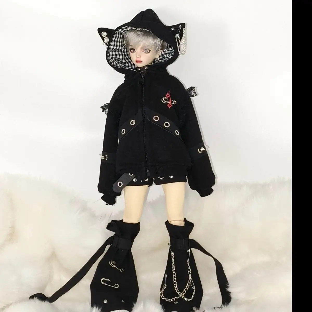 

1/6 1/4 Кукольный костюм для 30/45 см Bjd Doll Coat Leg Warmer Dress Up Girl Toys Play House Модные аксессуары для кукол, без куклы