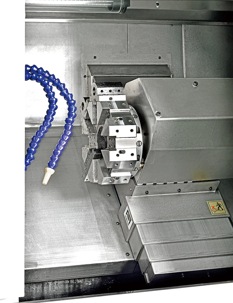 Slant Bed Alloy Wheel Turret Punching Hine China Engine Cnc Lathe