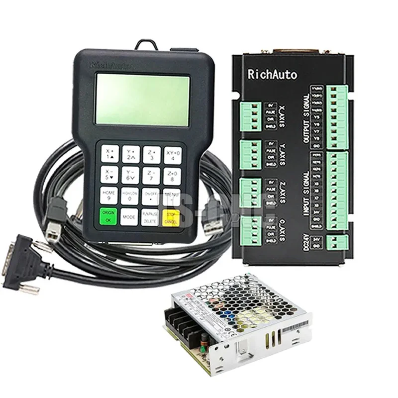 

Car Dsp A11e A11s A11c/a18 Cnc Controller 3-axis/4-axis Usb Remote Control System English Version Power Supply