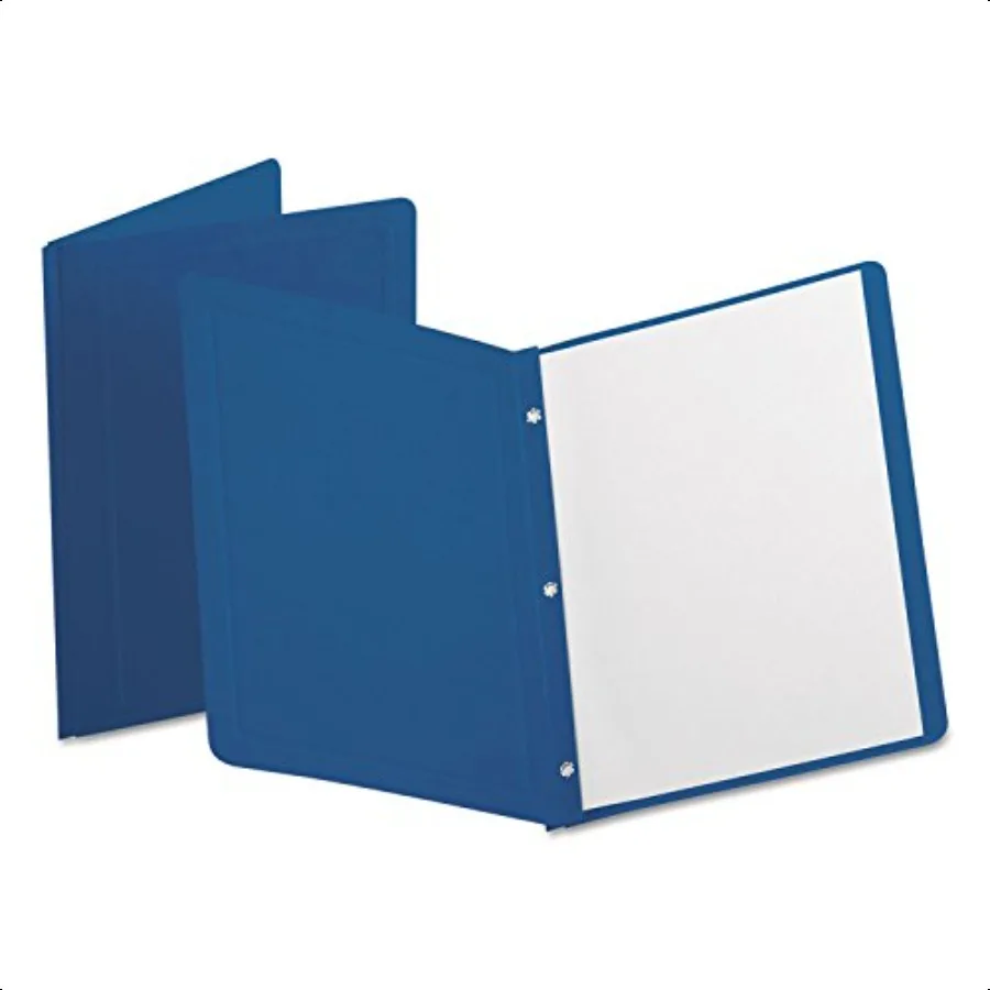 

Panel and Border Front Report Covers Dark Blue Letter Size 25 per Box 51626