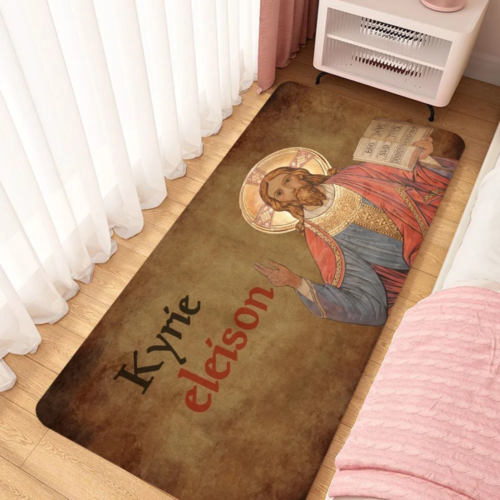 

Carpet for Bathroom Mat Foot Mat for Hallway on the Floor Christianity Room Rug Outdoor Doormat Entrance Door House Customized