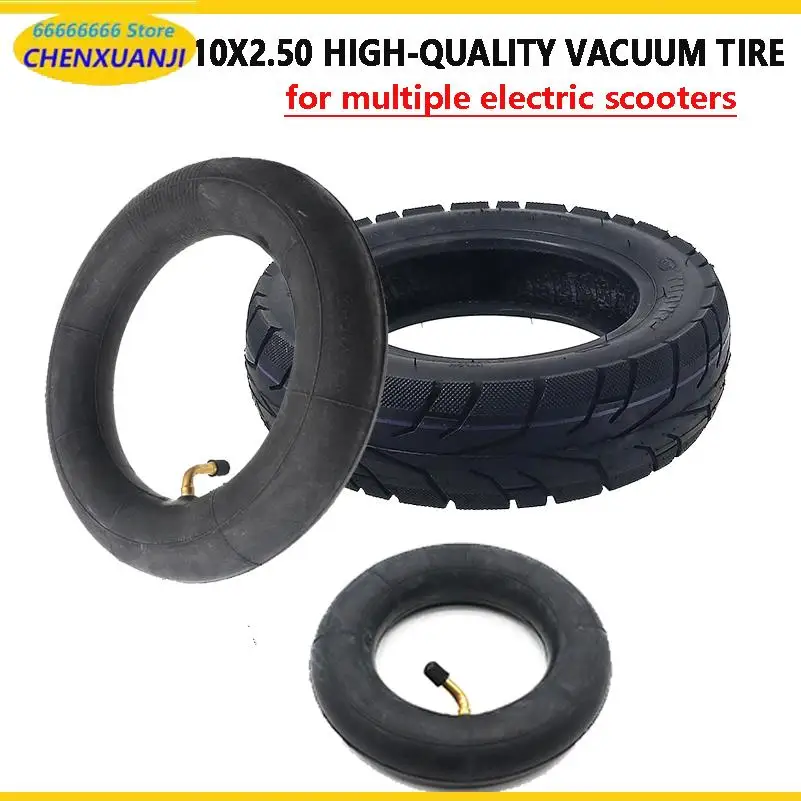 10x2.50 tire electric scooter balance air cushion board tubeless tire 10 inches 10 * 2.5 durable vacuum tire inner tube